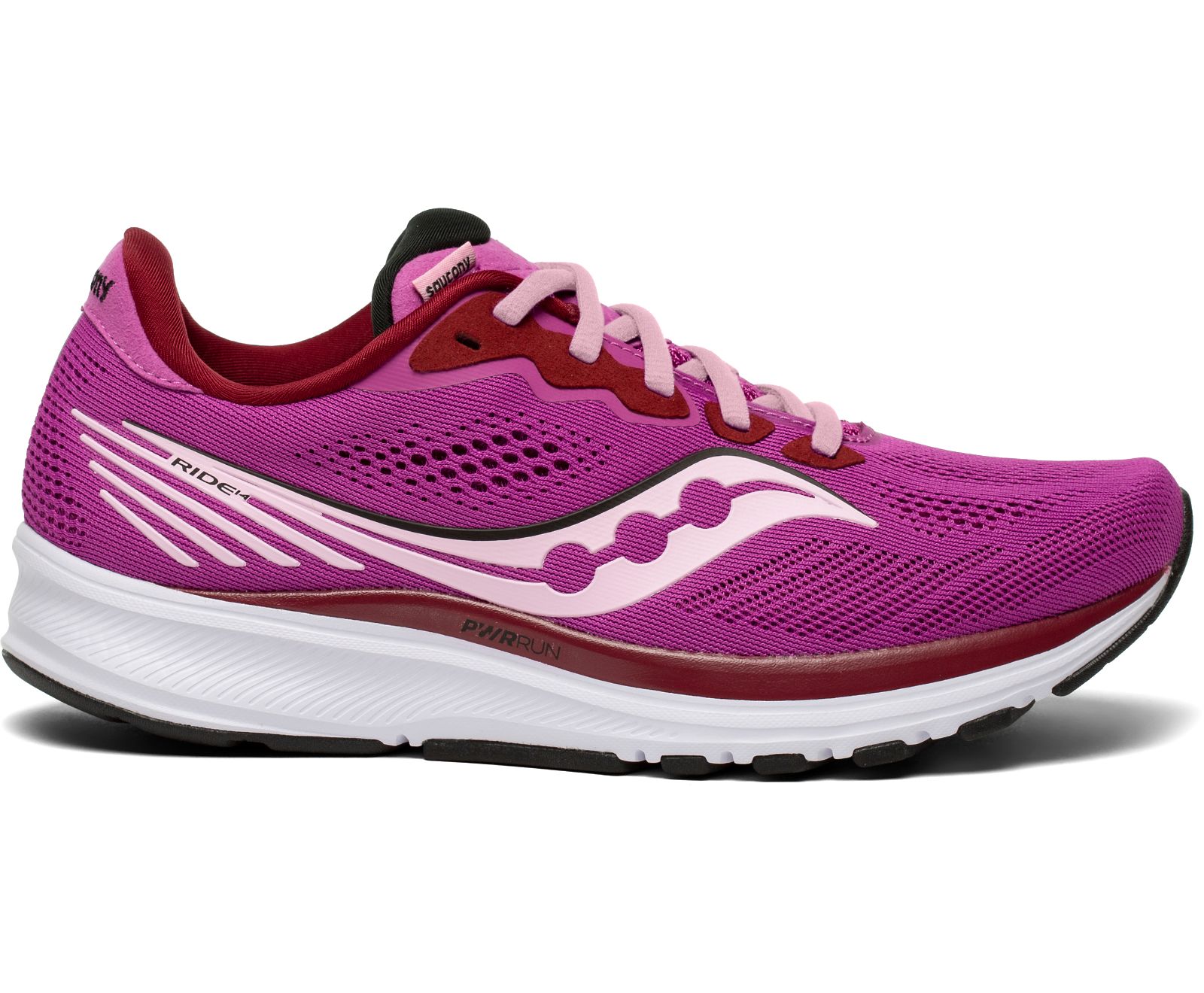 Női Saucony Ride 14 Futócipő Lila | HU 960DFM